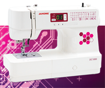 JANOME DC1000 5mm LS Computerised Sewing Machine